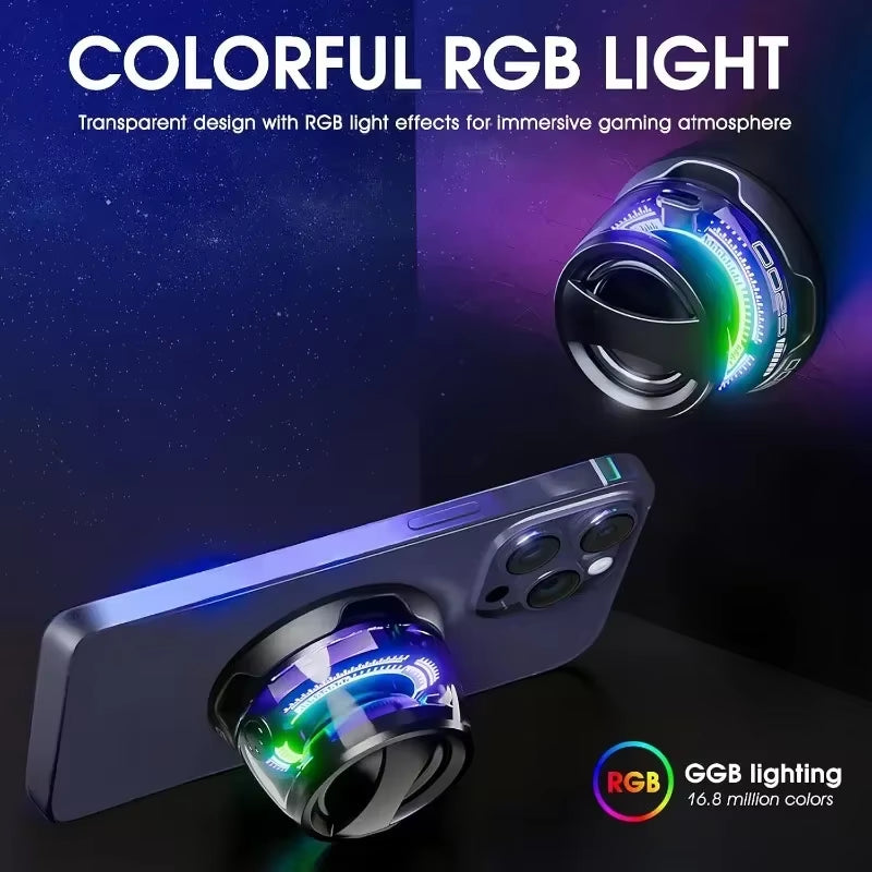 Portable Bluetooth Speaker G200 RGB Lighting Magnetic Speaker BT5.3 Mini Sound Box 7 Hours Playback Phone Holder